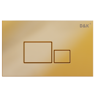 Клавиша смыва DQ матовое золото Quadro (DB1519003)